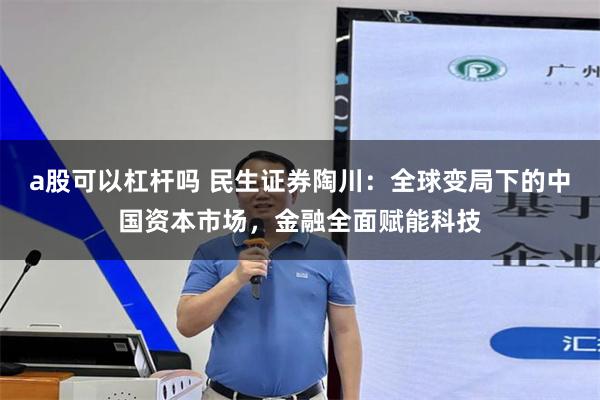 a股可以杠杆吗 民生证券陶川：全球变局下的中国资本市场，金融全面赋能科技